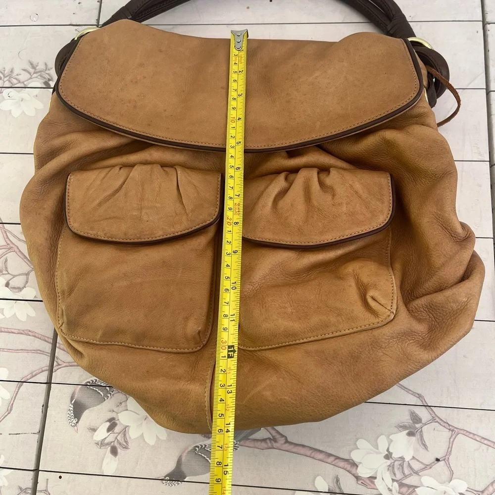 Stylish Tan Leather Women's Bag
